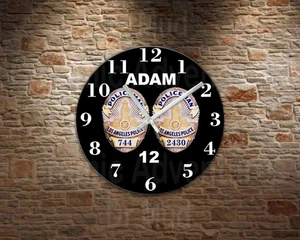 Adam 12 Law Enforcement Police  metal  6", 8" , 10" or 11.75"  Wall clock - Picture 1 of 1