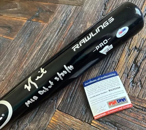 Will Smith Dodgers Signed Baseball Bat Rawlings PSA RC Fanatics Authentication - Picture 1 of 7