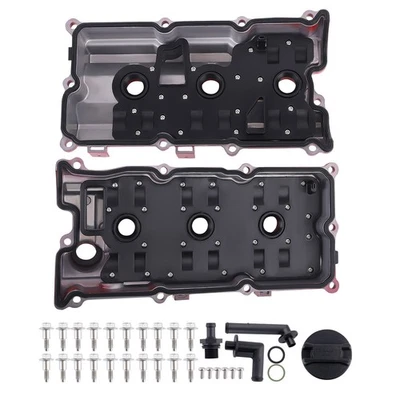2x Upgrade Aluminum Valve Cover for Infiniti FX35 G35 M35 Nissan 350Z 2003-2008 - Image 1 of 4