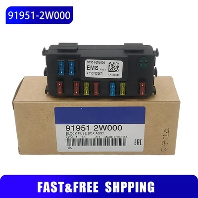 NUEVO sistema de módulo de motor EMS caja de fusibles 91951-2W000 para Hyundai Santa Fe 2012-19  Foto 1 de 4