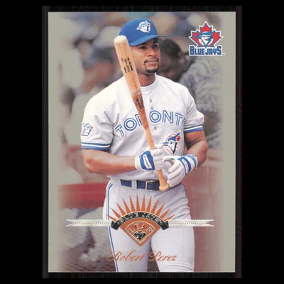Robert Perez #158 1997 Leaf Toronto Blue Jays Baseball Card MLB NM - Image 1 of 3