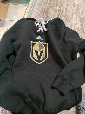 NHL Talla L NHL VEGAS CABALLEROS DORADOS HOCKEY SUDADERA CON CAPUCHA SUDADERA CON CAPUCHA Foto 1 de 4
