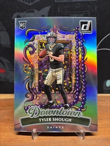 Tyler Shough DOWNTOWN OVERSIZED Jumbo 2025 Donruss Football Rookie Saints RC - Picture 1 of 4