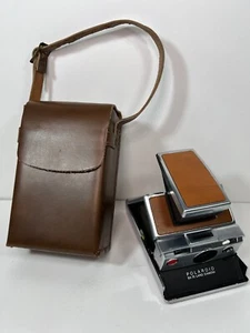 Vintage Polaroid SX-70 Film Camera Leather Cover/Case VERY NICE CONDITION - Picture 1 of 12