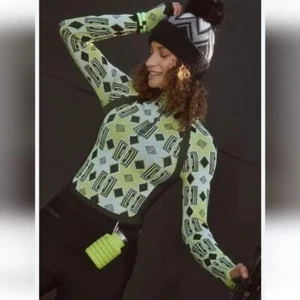 Free People Movement Stars From Mars Longsleeve Layer Spritz Top XS/S - Bild 1 von 7