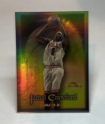 2000-01 Fleer Showcase Legacy Collection Jamal Crawford RC #/50 Bulls Insert - Image 1 of 4
