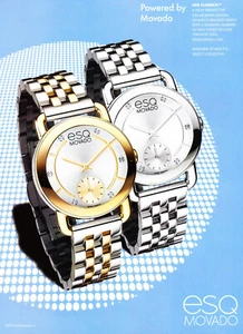 REVISTA RELOJ MOVADO anuncio promocional #40 2013 "NO ES UN RELOJ" - Imagen 1 de 2