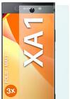 3X Schutzfolie Matt Für Sony Xperia Xa1 Displayschutz Handyfolie 4H Anti Reflex