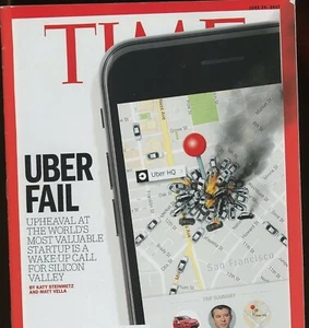 Middle East Uber Brexit iPhone Tech Stocks Zacharek Time Mag 56 pgs June 2017 - Picture 1 of 2
