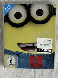 Despicable Me Blu-ray Steelbook Saturn Exclusive 2011 - Brand New Sealed - Picture 1 of 3