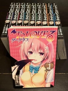 To LOVE RU Darkness Japanese Pocket Bunko Edition Vol.1-10 Complete Set from JP - Bild 1 von 3