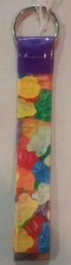 Gummy Bears Key Chain Duct Tape Handmade Lanyard Loop Ring candy - Picture 1 of 4