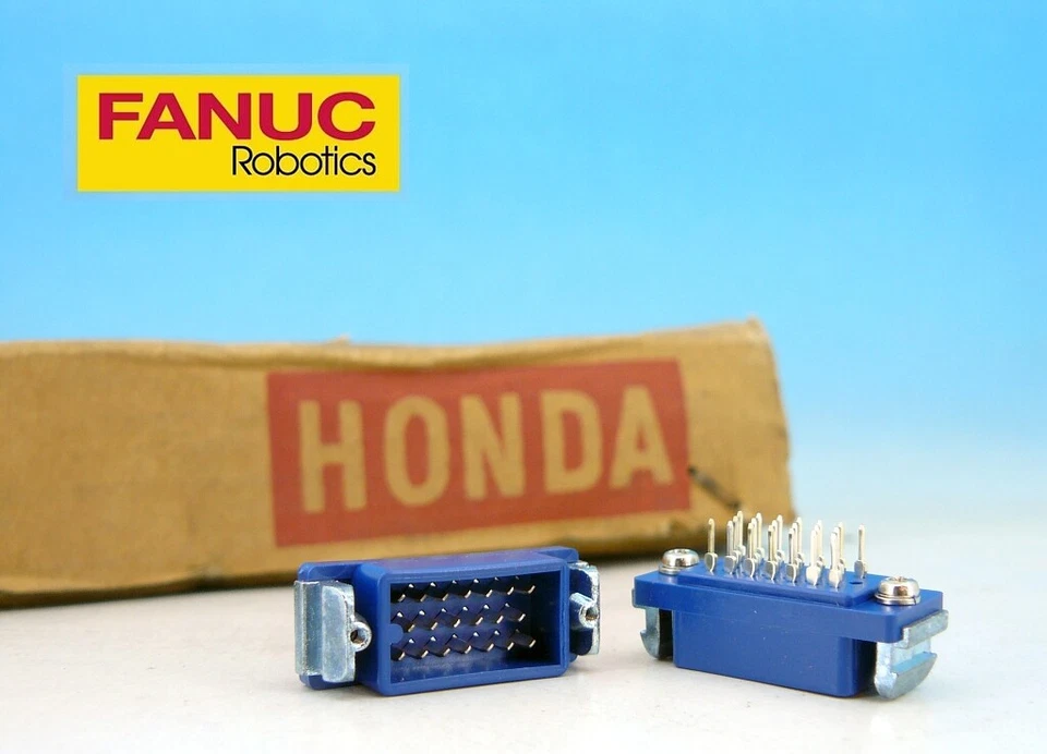 2 x MR-20RMD 20 pin Male HONDA Japan CONNECTOR FANUC CNC Plug Cable Panel Mount - Image 1 of 1
