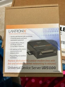 Lantronix UDS1100 Universal Device Server Model# UD1100001-01 - Picture 1 of 1