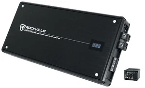 Rockville Krypton M5 8000 Watt Peak / 2000w RMS Mono 1 Ohm Car Amplifier Amp - Picture 1 of 12