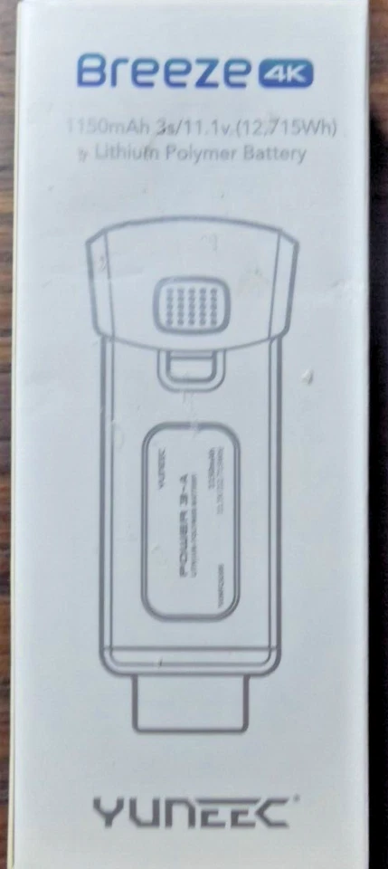Yuneec Breeze Flugakku 1150mAh 11.1V Akku Drohne - Lithium Polymer Battery - Bild 1 von 2