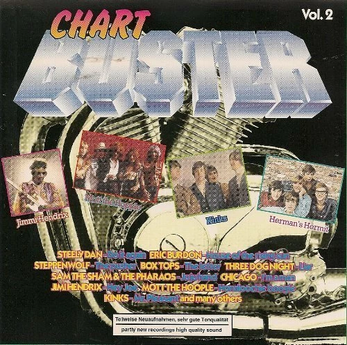Chartbusters 2 Steely Dan, Eric Burdon, Steppenwolf, Byrds..  [CD] - Bild 1 von 1