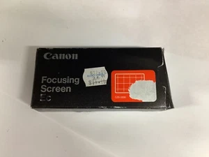 Canon Focusing Screen Ec-R Original Screen, MINT IN BOX - Picture 1 of 1