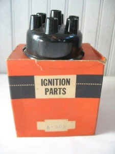 NOS IGNITION PARTS 6 Cylinder A-305 Distributor Cap Ignition Part - Picture 1 of 4