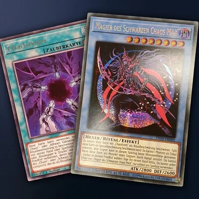 Magier des Schwarzen Chaos Neu! LIMITIERTE Auflage Secret Rare Yugioh Deutsch - Bild 1 von 3