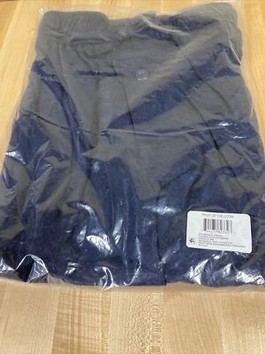 Nuevo Pantalón para dormir Fruit Of The Loom 2508803 azul marino tejido elástico mediano Foto 1 de 3