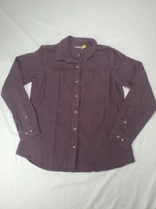 Women's Cabela's Long Sleeve 100% Cotton Flannel Shirt Medium - Picture 1 of 5