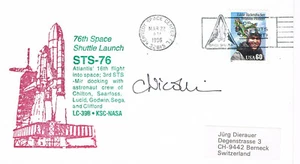Claude Nicollier Autogramm signiertes First Day Cover 3,75""x6,75"" SCHWEIZER ASTRONAUT - Bild 1 von 1