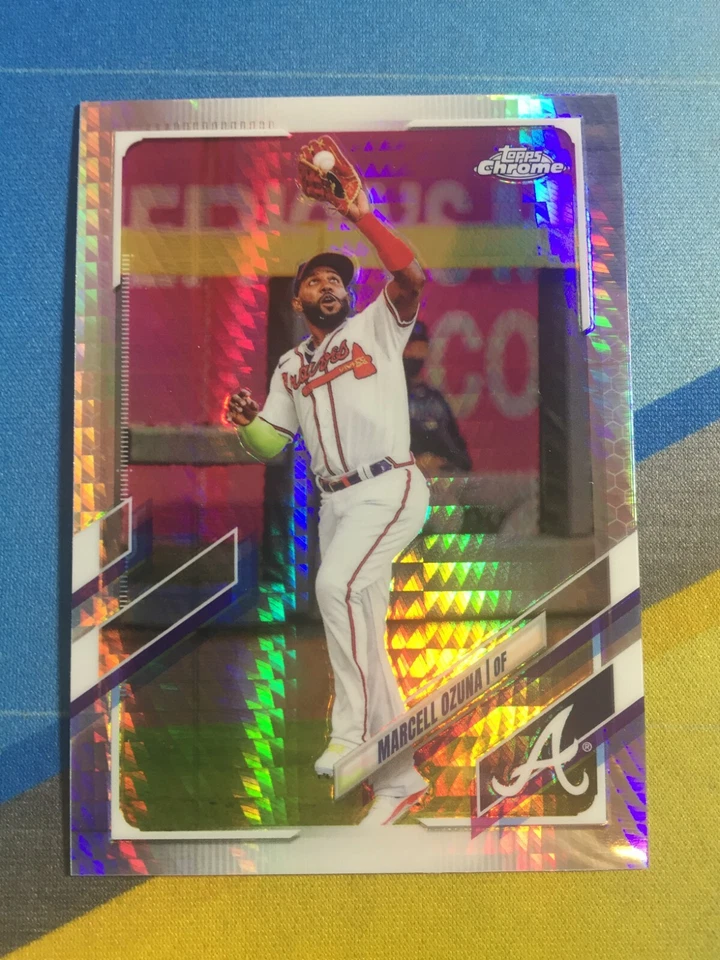 2021 Topps Chrome Baseball - Pick Your Prism Vets & Rookies - Buy More & Save - Image 1 of 1
