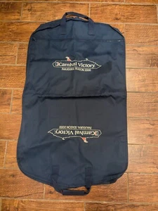 Vintage Carnival Cruise Victory Inaugural Season 2000 Garment Bag Embroidered - Picture 1 of 4