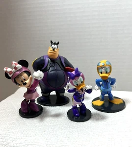 Mickey & The Roadsters Racers Pete Daisy Donald Minnie PVC Figuren Tortenaufleger - Bild 1 von 4