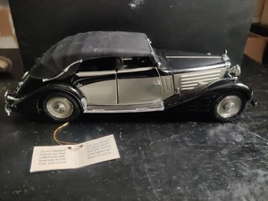 FRANKLIN MINT 1939 MAYBACH ZEPPELIN 1/24 DIECAST NO BOX DC - Picture 1 of 12