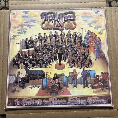 PROCOL HARUM ‎– Live In Concert With Edmonton Symphony 1973 Mint Unplayed LP - Image 1 of 3