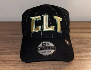New Era Charlotte Hornets City Edition 9Twenty Nadelstreifen Dad Mütze Cap CLT Neu - Bild 1 von 5