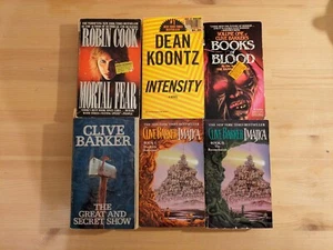 Clive Barker Robin Cook Dean Koontz Classics Choose Your Title(s) Horror Fantasy - Picture 1 of 2