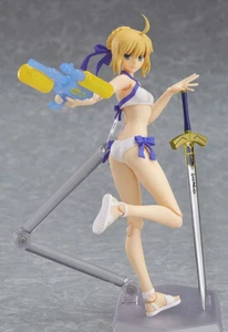 Japan Authentic FGO Figma EX-041 Archer Artoria Pendragon Swimsuit Figure - Picture 1 of 7