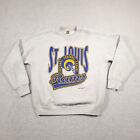 Sweat-shirt de football vintage St Louis Rams NFL homme XL pull crewneck années 90