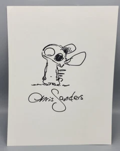 Chris Sanders schizzo firmato Lilo e punto prova disegno animazione Disney - Foto 1 di 7