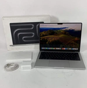 2023 Apple MacBook 14" M3 Pro 14C GPU 4.0GHz 18GB RAM 512GB SSD A2992 - Picture 1 of 15