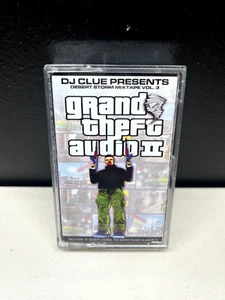 DJ CLUE GRAND THEFT AUDIO DESERT STORM MIXTAPE VOL 2 NYC PROMO CASSETTE TAPE - Picture 1 of 6