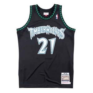 MITCHELL & NESS NBA AUTHENTIC ALTERNATE JERSEY TIMBERWOLVES 97 KEVIN GARNETT - Picture 1 of 2