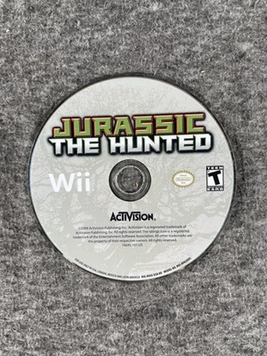 Jurassic: The Hunted Nintendo Wii Game Disc Only Activision 2009 Teen NTSC - Image 1 of 3