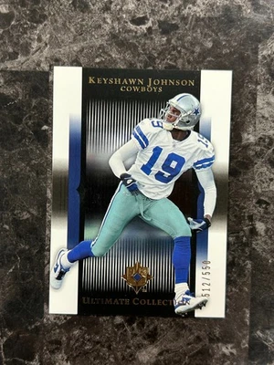 2005 Ultimate Collection - Keyshawn Johnson #25 /550 @QL25 - Image 1 of 2