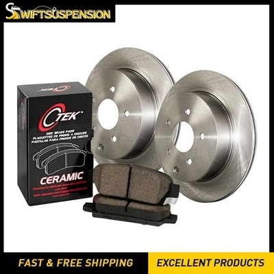 Juego de pastillas de freno de disco delanteras C-Tek Rotor de freno de disco 3 PCS para INFINITI I35 2002-2004 Foto 1 de 4