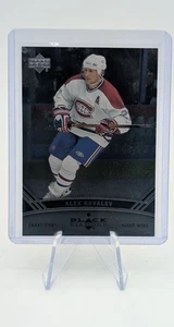 2006-07 UPPER DECK BLACK DIAMOND ALEX KOVALEV #45 MONTREAL CANADIENS NHL CARD - Picture 1 of 3