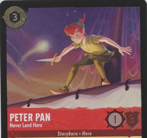 Peter Pan - Never Land Hero - Into the Inklands - 119/204 - Singles - Lorcana - Picture 1 of 6