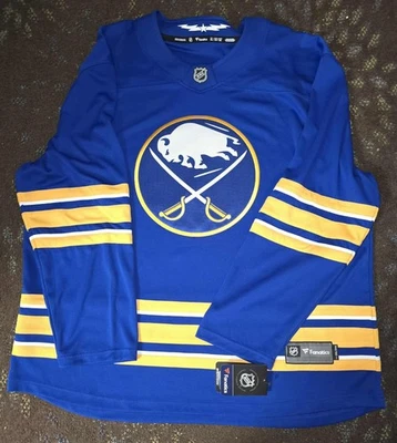 NWT Buffalo Sabres Fanatics Breakaway Hockey Jersey 3XL Blank - Image 1 of 4