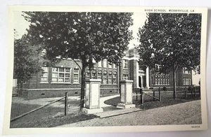 VTG 1930 MERRYVILLE LA PC HIGH SCHOOL Teich Archives MINT - Picture 1 of 2