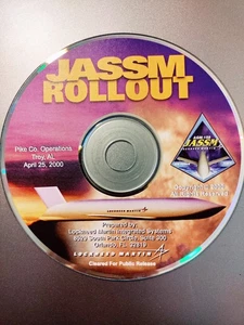 Vintage Lockheed Martin Jassm Rollout CD 25.10.2000 LUFTWAFFE LUFTFAHRT NEU KOSTENLOSER VERSAND - Bild 1 von 1