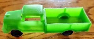 VINTAGE WANNATOY PLASTIC TOY GREEN TRUCK MADE IN USA - Picture 1 of 4