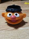 Applause Sesame Street Ernie Character Head Face Muppets 3D Plastic Mug Cup
